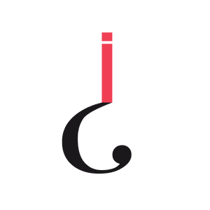 Symbol combining elements of a question mark and exclamation